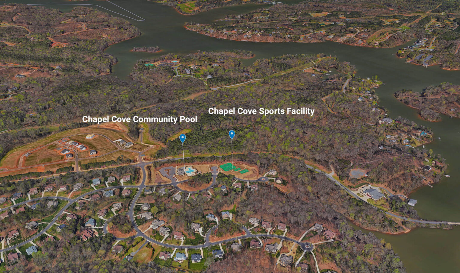 Chapel Cove Residential Community Lake Wylie Carolinas